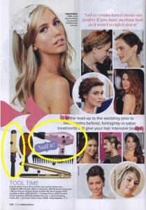 BaByliss PRO and Parlux seen in Cosmopolitan Bride Summer 2013