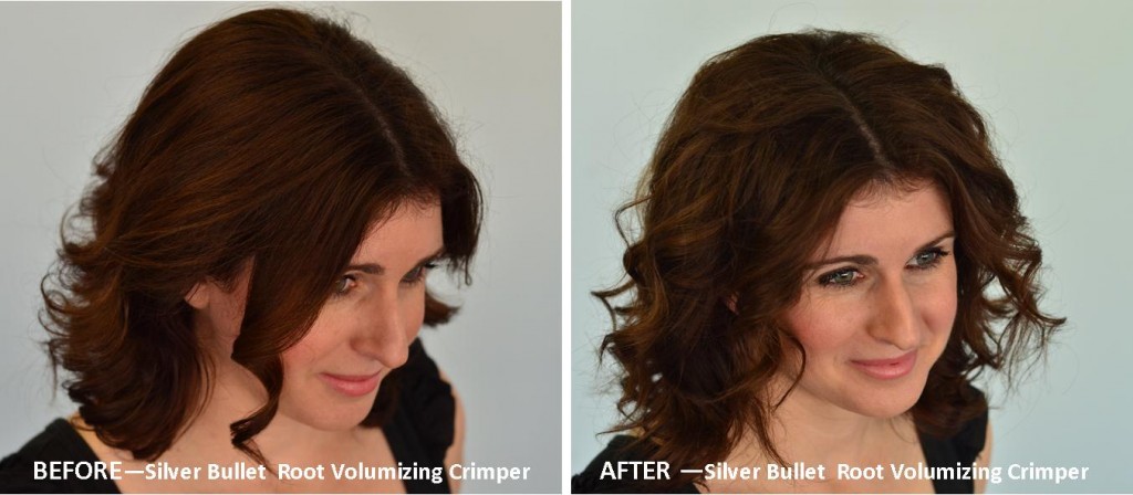 Silver Bullet Nano Ceramic Root Volumizer Hair Crimper 