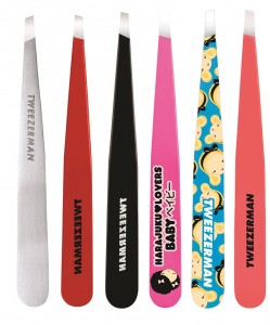 Tweezerman Slant Tweezer is available in a large array of colours and sizes