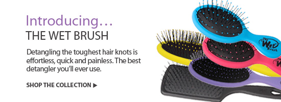Detangling the toughest hair knots is effortless, quick and painless.