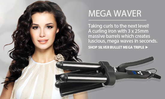 Buy Silver Bullet Mega Triple Waving Iron