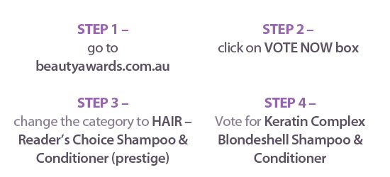 To vote in the Australian Beauty Awards here is what to do
