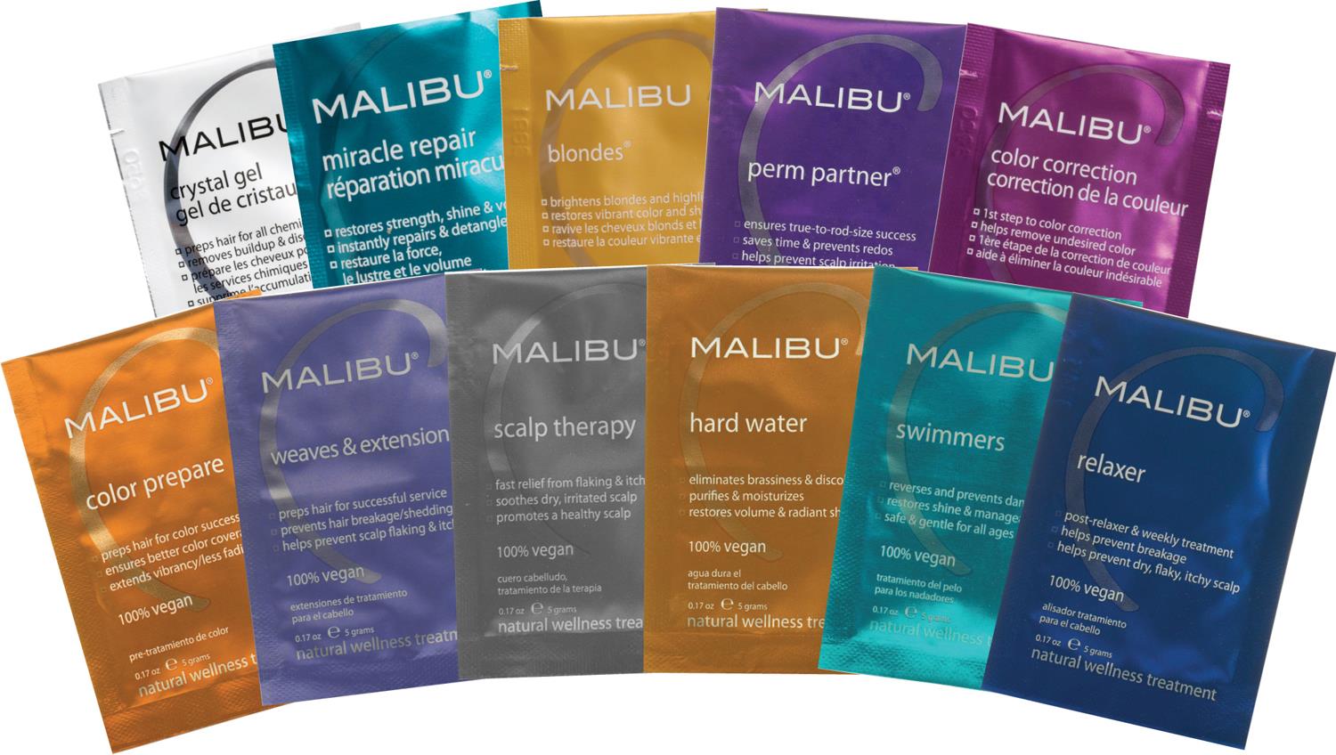 malibu hair products