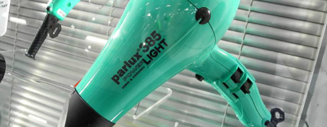 What does the new Parlux hair dryer look like?