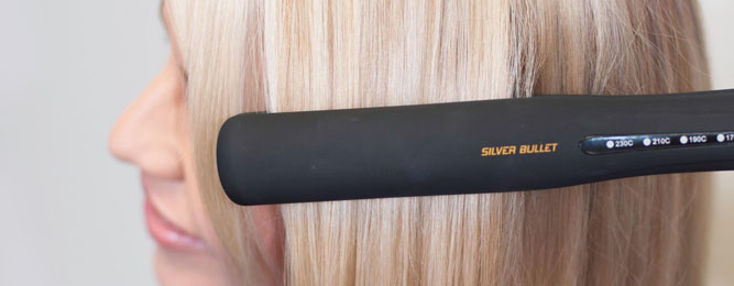 Silver Bullet Sleek Chic: Smooth, Straight Hair - i-glamour blog