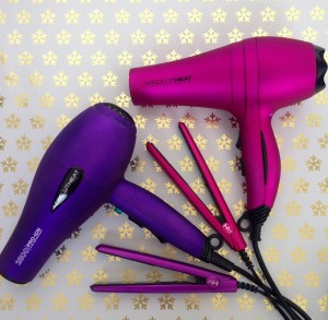 AbsoluteHeat hair Dryer and Mini Hair Straightener from i-glamour